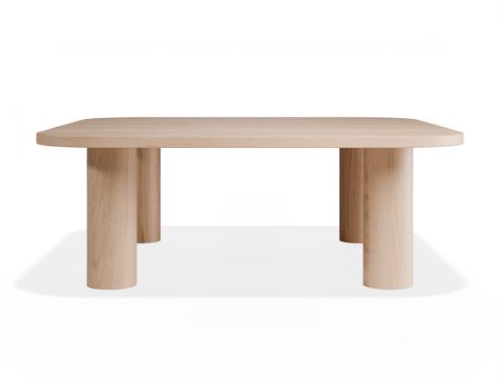 Orbix Square Coffee Table - Natural Ash