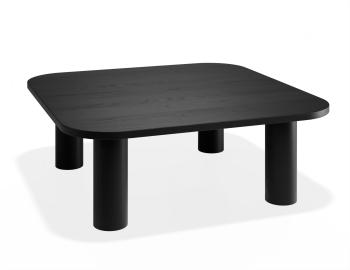 Orbix Square Coffee Table - Black Ash