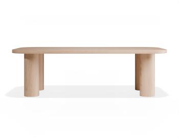 Orbix Rectangle Coffee Table - Natural Ash