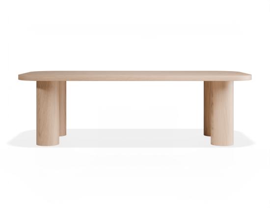 Orbix Rectangle Coffee Table - Natural Ash