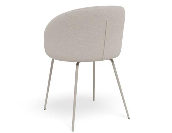 P 2 Henley Chair Metalleg Beigefawn Grey