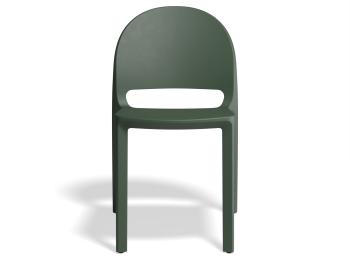 Profile Outdoor Dining Chair Olive Green