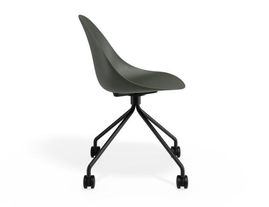 P 3 Pebble Chair Oliveseat Pyramidcastors