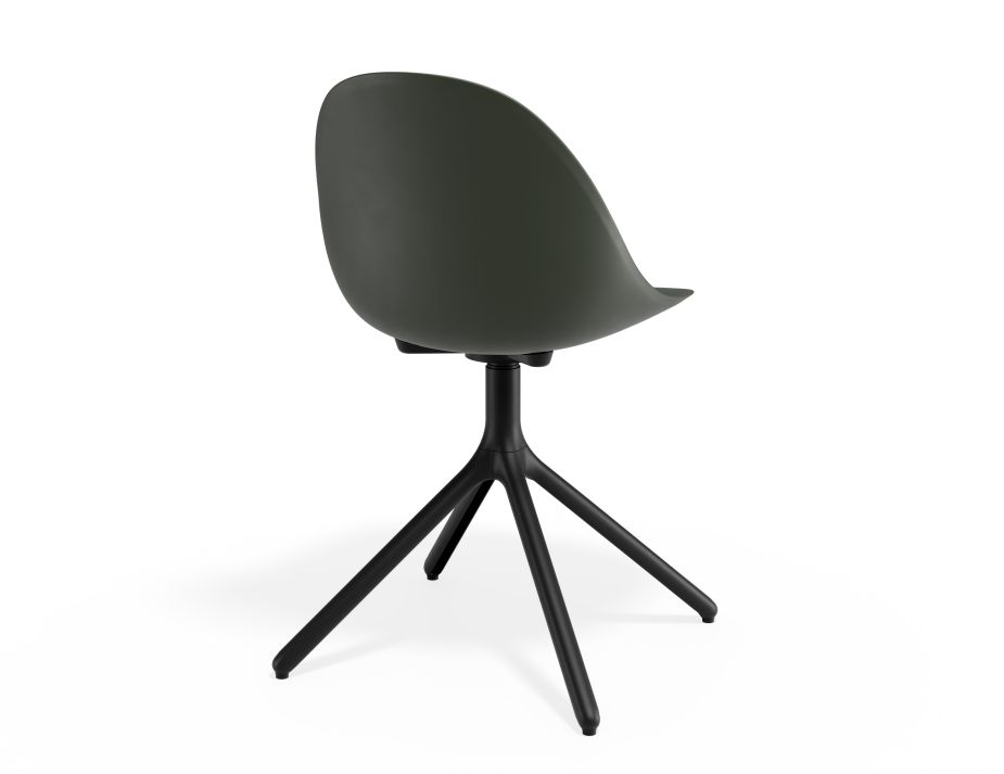 P 2 Pebble Chair Oliveseat Swivelbase