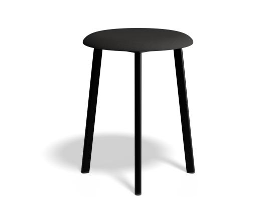 P 2 Atlas Lowstool Blackframe Fabric Anthracite