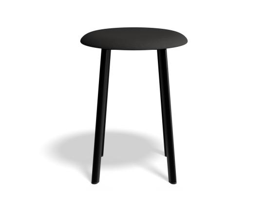 P 3 Atlas Lowstool Blackframe Fabric Anthracite
