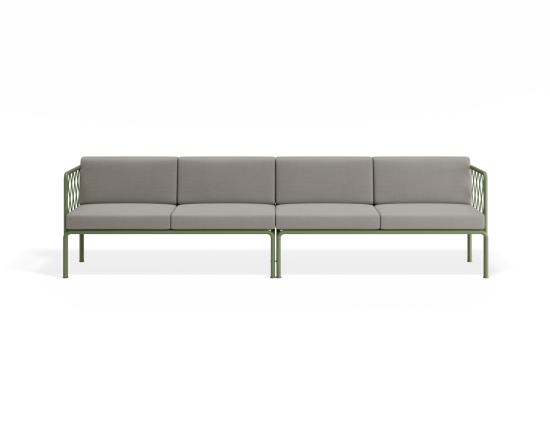 P 4 Sevillev2 4seater Greenframe Lightgreycushion