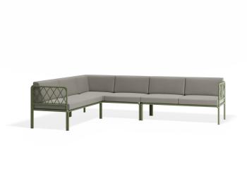Seville Config C - Eucalyptus Green Outdoor Corner Sofa
