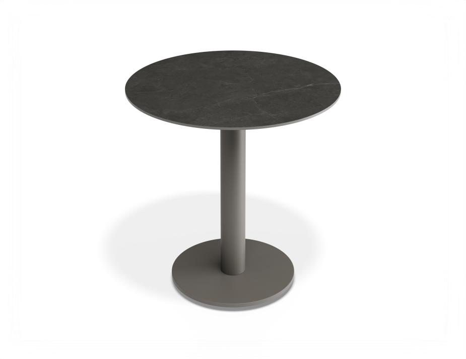 P 2 Orb Sidetable Basalt Charcoal