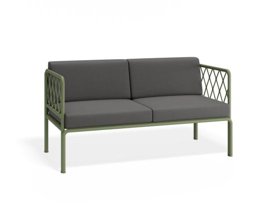 P 1 Sevillev2 2seater Greenframe Darkgreycushion