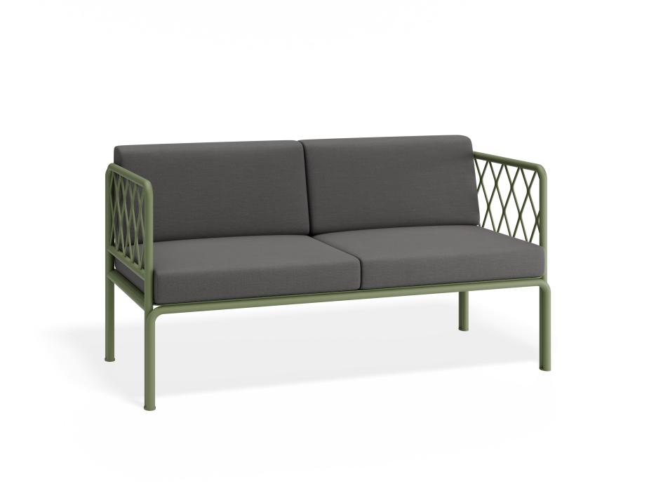 P 1 Sevillev2 2seater Greenframe Darkgreycushion