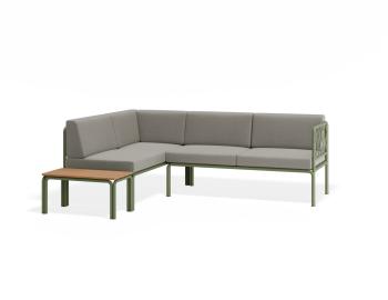 Seville Config H - Eucalyptus Green Outdoor Corner Sofa