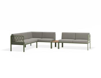 Seville Config I - Eucalyptus Green Outdoor Corner Sofa