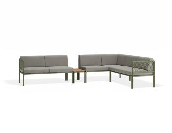 Seville Config J - Eucalyptus Green Outdoor Corner Sofa