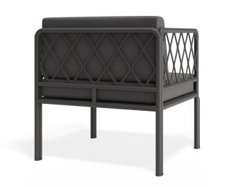 Seville Outdoor Charcoal Lounge Chair