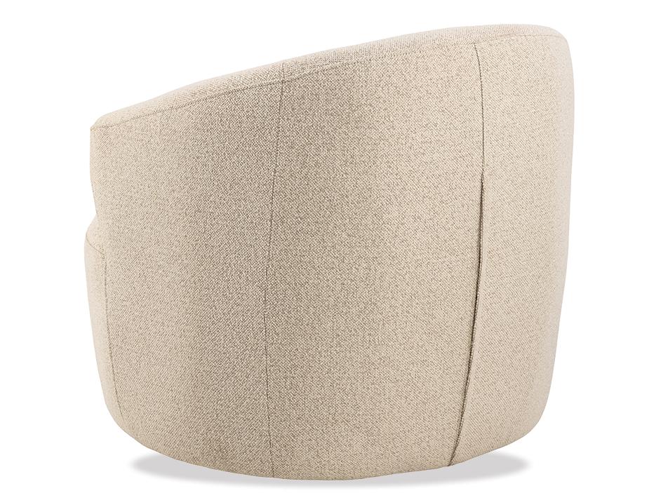Mietta Cream Swivel Lounge Chair