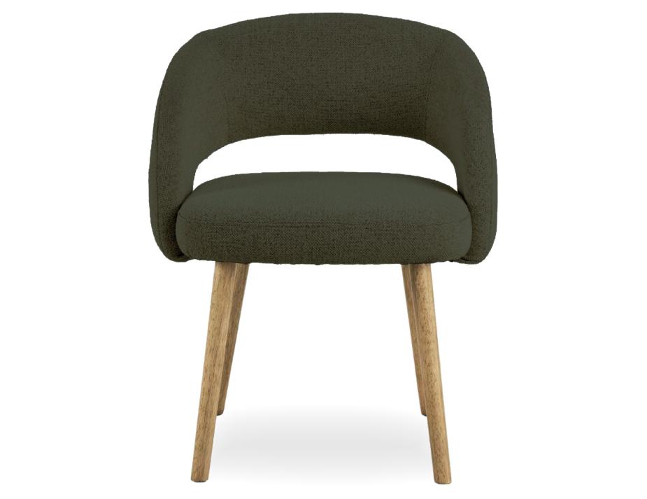 Akito Chair Hunter Green Front 2