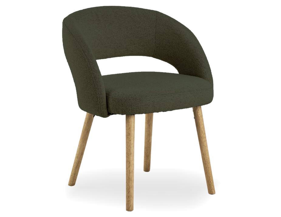 Akito Chair Hunter Green Front