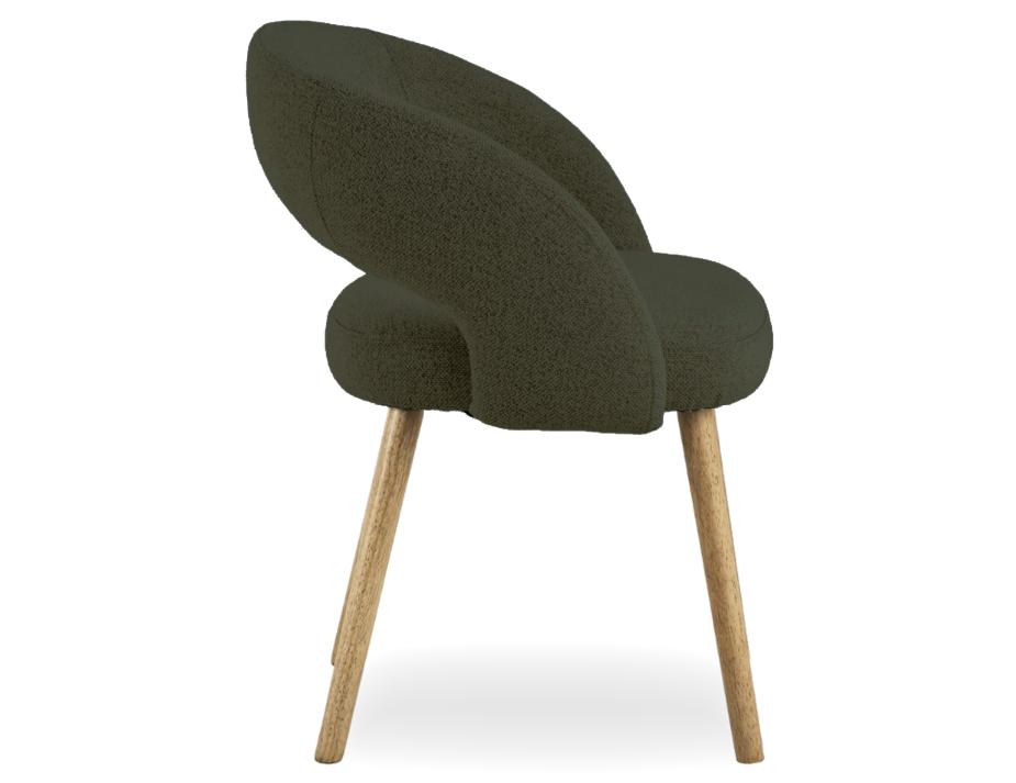 Akito Chair Hunter Green Side