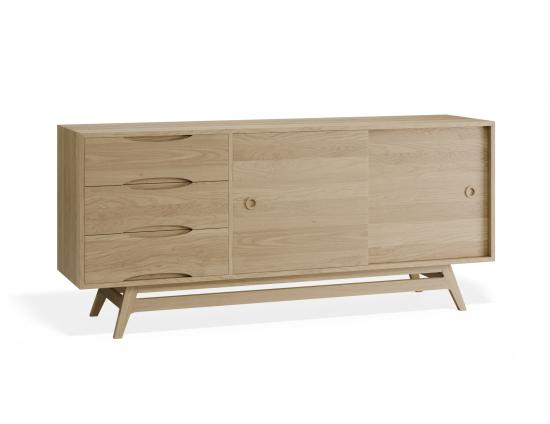 Dane Natural Oak Sideboard 180cm