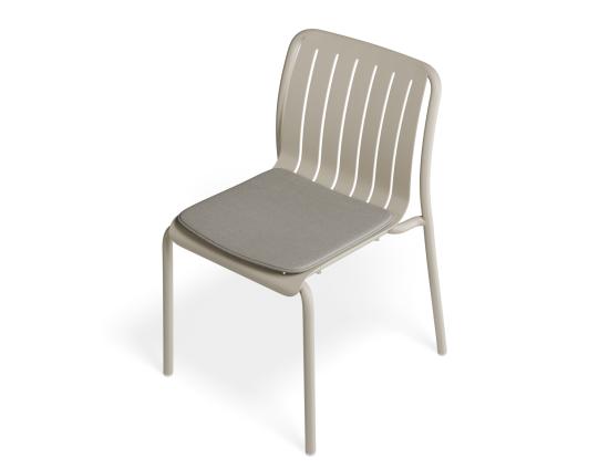 P 5 Roku Diningchair Latte Lightgreypad