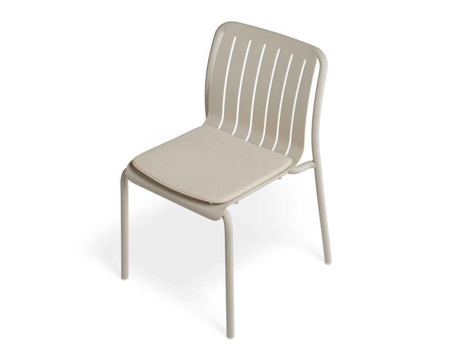 P 5 Roku Diningchair Latte Huskpad