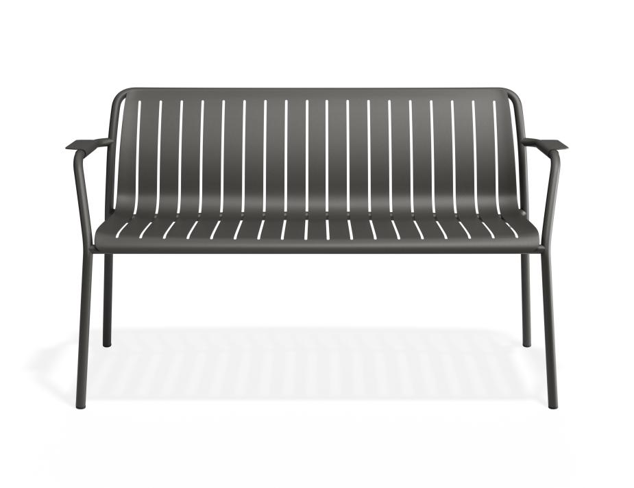 P 4 Roku Gardenbench Charcoal