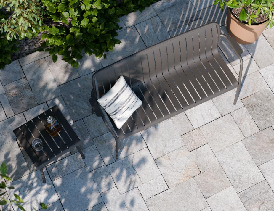 Roku Gardenbench Lifestyle 2 Charcoal