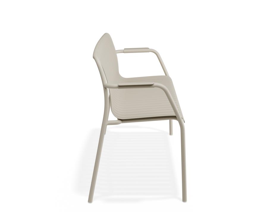 P 3 Roku Gardenbench Latte