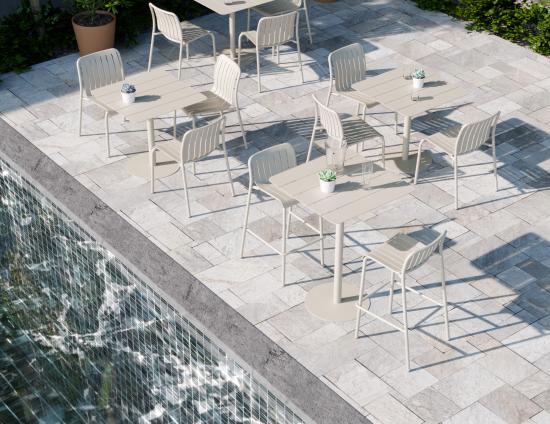 Roku Overall Lifestyle 1 Dining Barstool Latte