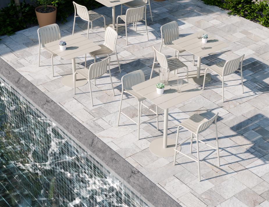 Roku Overall Lifestyle 1 Dining Barstool Latte