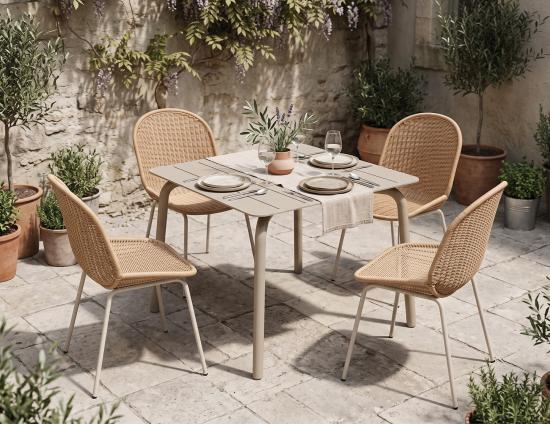 4 Seater Square Dining Table New