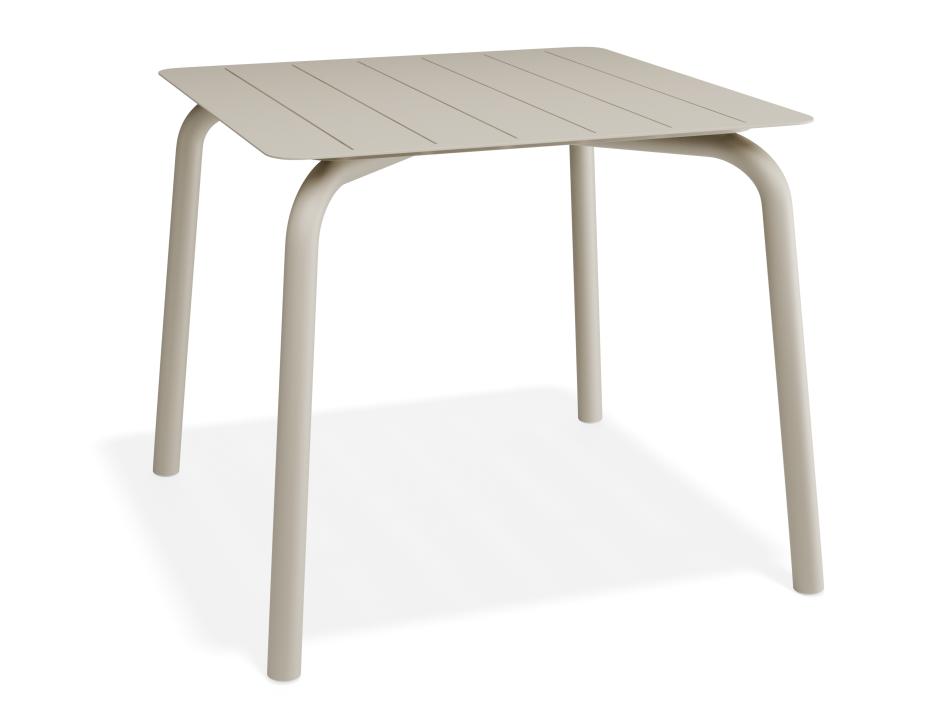 P 1 Roku Diningtable 90x90 Latte