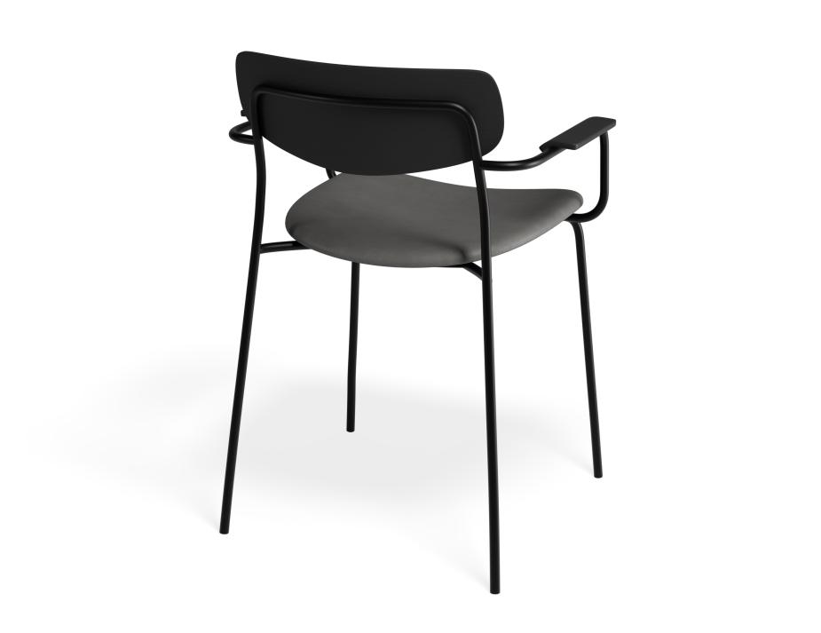 P 2 Rylie Armchair Ashblack Greypu