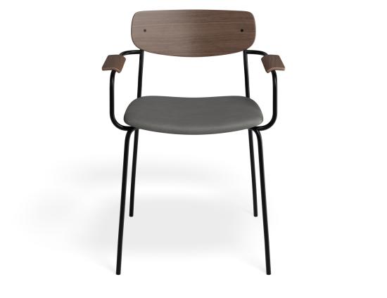 P 4 Rylie Armchair Walnut Greypu