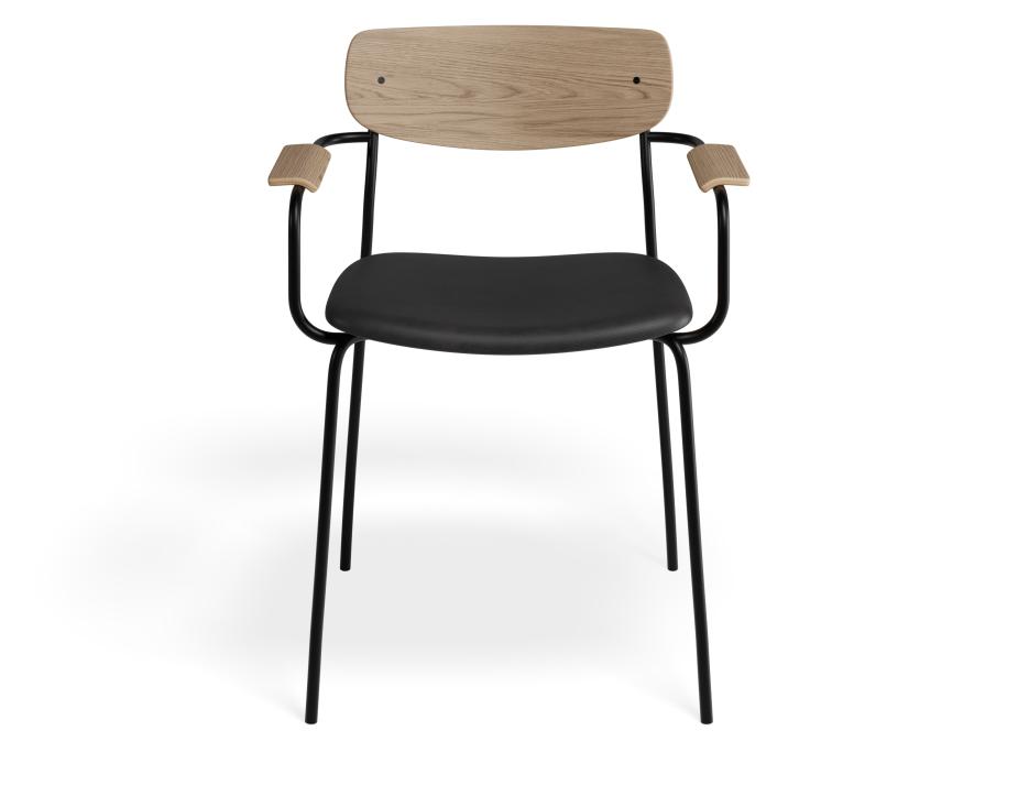 P 4 Rylie Armchair Ashnatural Blackpu