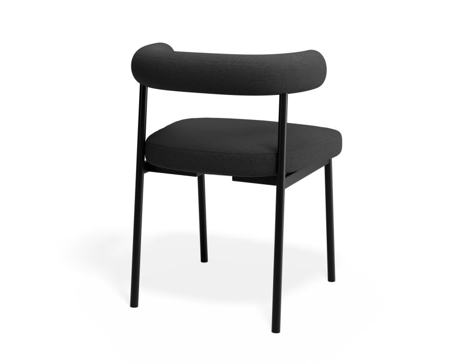 P 2 Marlowe Diningchair Black Anthracite
