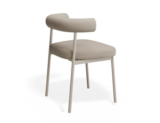 P 3 Marlowe Diningchair Grey Fawnbeige