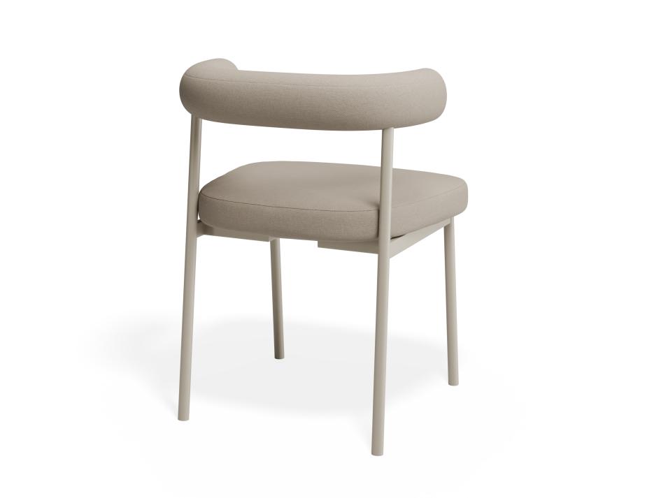 P 2 Marlowe Diningchair Grey Fawnbeige