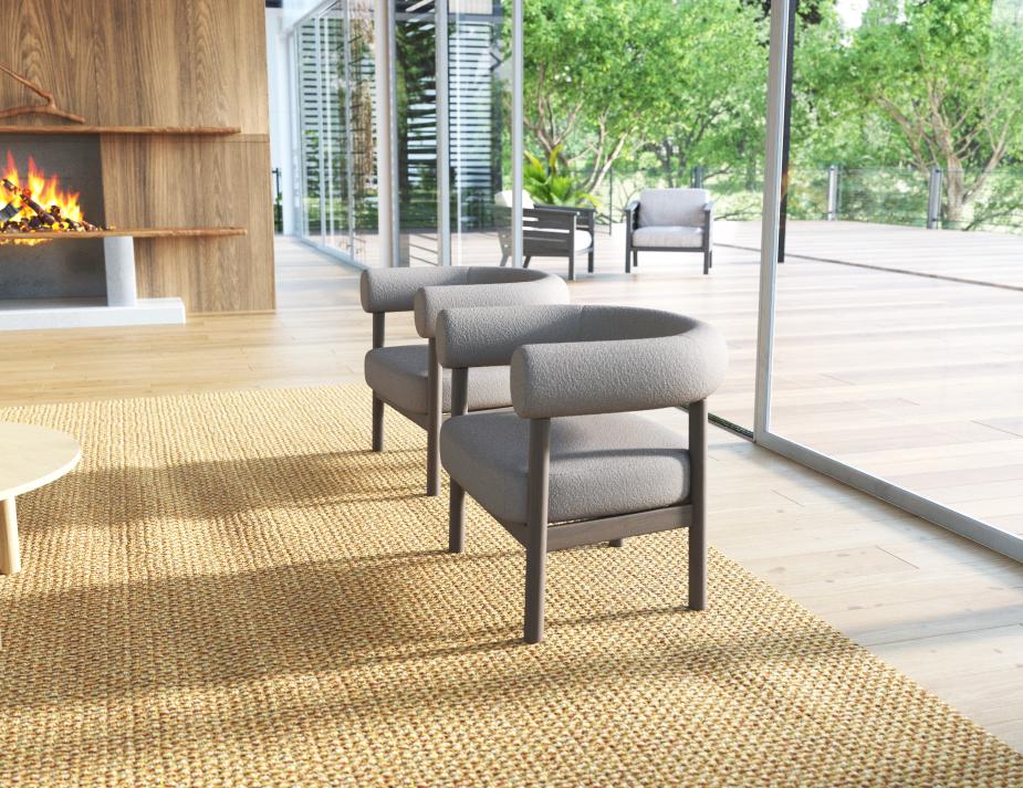 L 2 Marlowe Loungechair Brownwood Oyster33