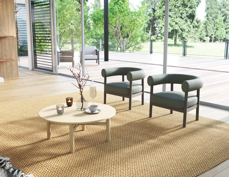 L 1 Marlowe Loungechair Brownwood Green44