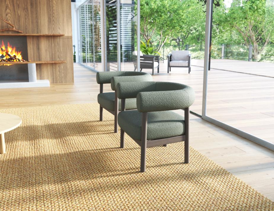 L 2 Marlowe Loungechair Brownwood Green44