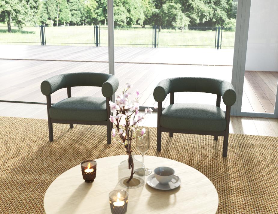 L 3 Marlowe Loungechair Brownwood Green44