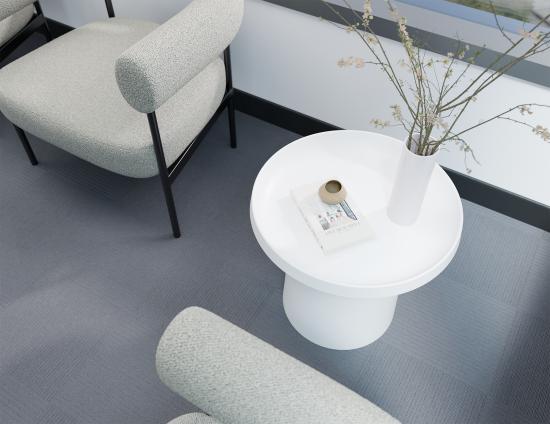 L 2 Flare Office White