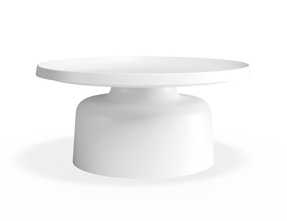 P 3 Tide Sidetable White