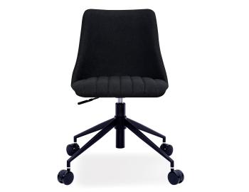 Andorra Swivel Office Chair Anthracite Fabric