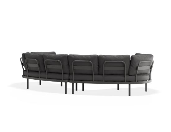 P 2 Aluna Outdoorsofa Configc Charcoal Darkgrey