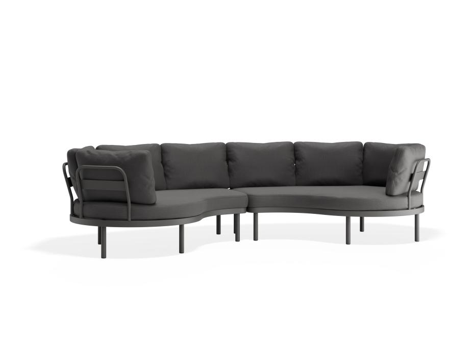 P 1 Aluna Outdoorsofa Configc Charcoal Darkgrey