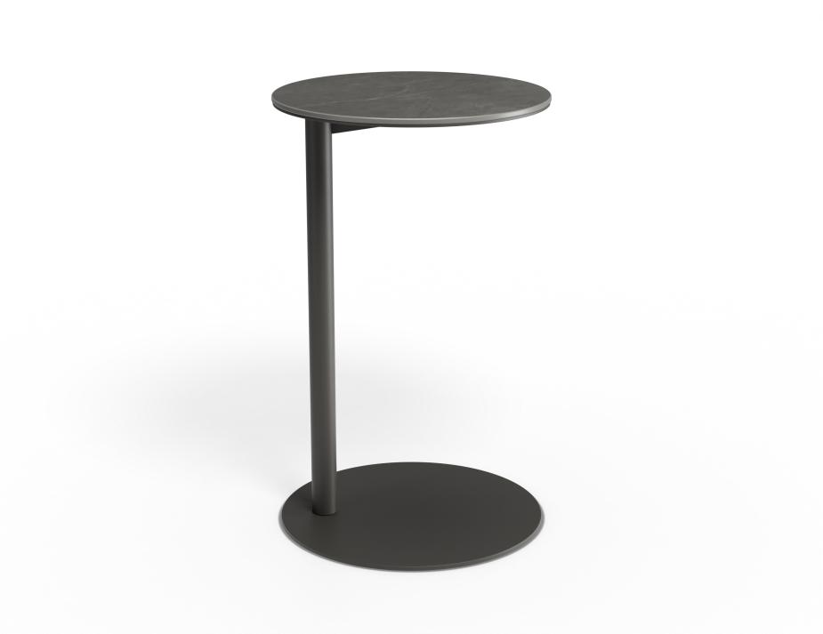 P 3 Lira Sidetable Basalt Charcoal