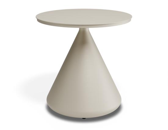 Kora Outdoor Side Table - Matt Latte